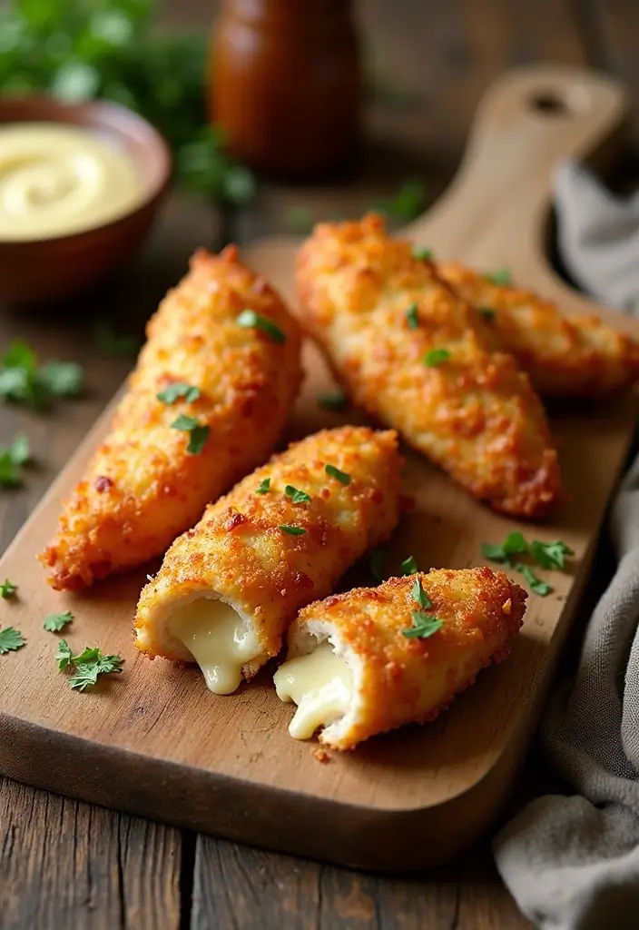 26 Bacon Brown Sugar Chicken Tenders That Melt in Your Mouth 22 26 Bacon Brown Sugar Chicken Tenders That Melt in Your Mouth - 21. Cheesy Garlic Bacon Tenders