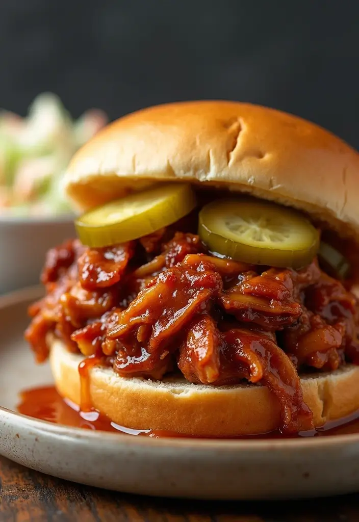 27 BBQ Chicken Thigh Recipes That Are Saucy & Satisfying 21 27 BBQ Chicken Thigh Recipes That Are Saucy & Satisfying - 20. BBQ Pulled Chicken Thighs