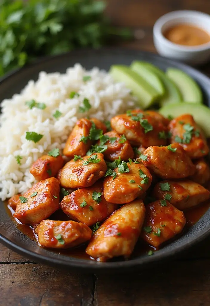 27 BBQ Chicken Thigh Recipes That Are Saucy & Satisfying 25 27 BBQ Chicken Thigh Recipes That Are Saucy & Satisfying - 24. Sriracha Honey Chicken Thighs