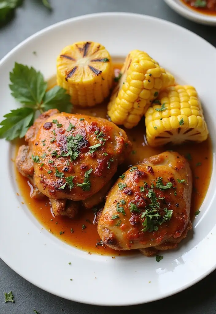 27 BBQ Chicken Thigh Recipes That Are Saucy & Satisfying 26 27 BBQ Chicken Thigh Recipes That Are Saucy & Satisfying - 25. Maple Chipotle Chicken Thighs