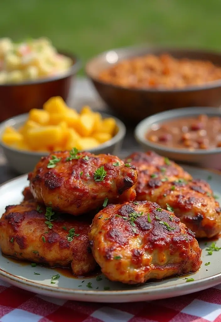 27 BBQ Chicken Thigh Recipes That Are Saucy & Satisfying 8 27 BBQ Chicken Thigh Recipes That Are Saucy & Satisfying - 7. BBQ Ranch Chicken Thighs