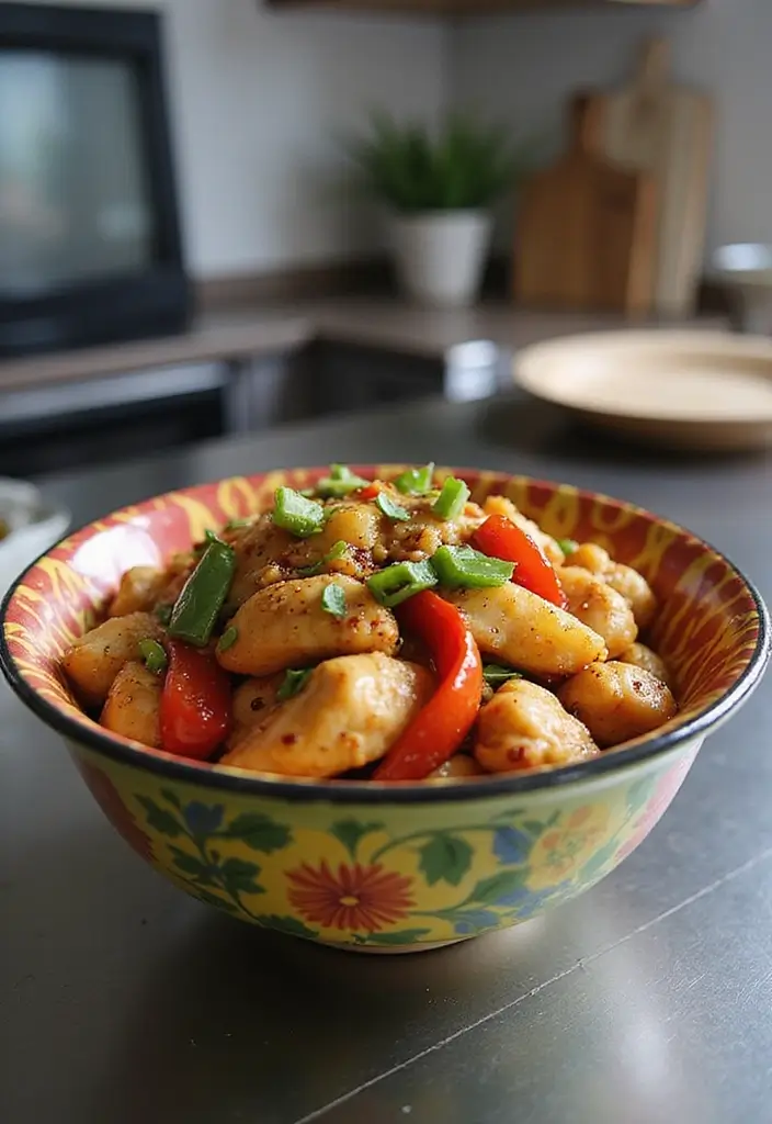 27 Chicken and Peppers Stir Fry Recipes That Pop with Color 23 27 Chicken and Peppers Stir Fry Recipes That Pop with Color - 22. Chicken and Peppers Stir Fry with Sesame Oil