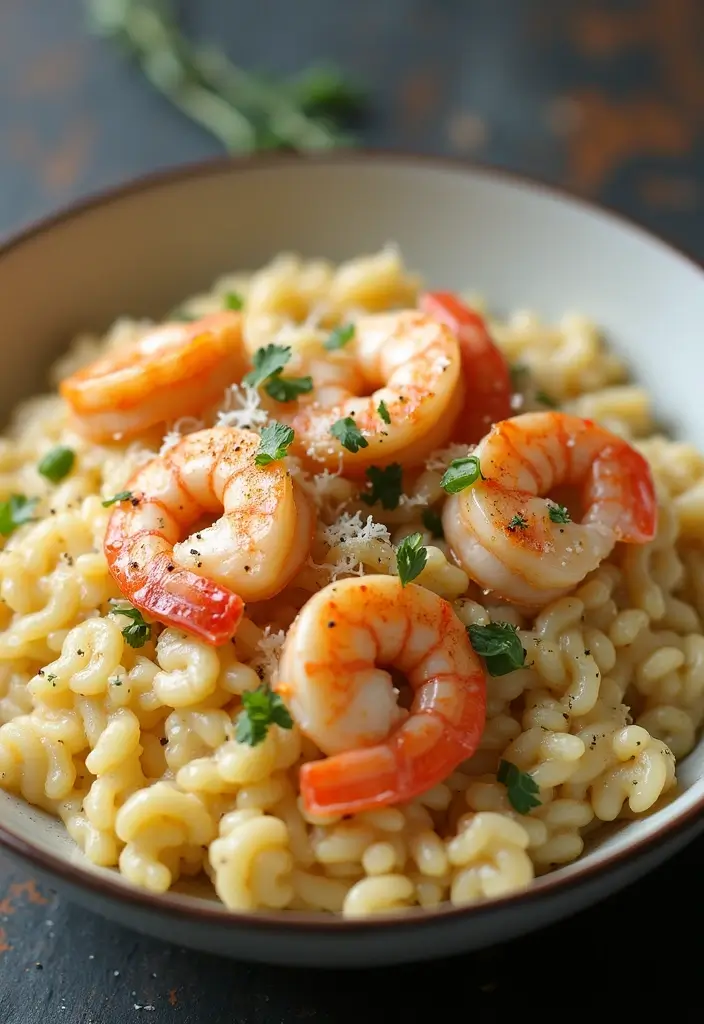 27 Chicken and Shrimp Recipes That Feel Fancy But Simple 27 27 Chicken and Shrimp Recipes That Feel Fancy But Simple - 26. Chicken and Shrimp Risotto