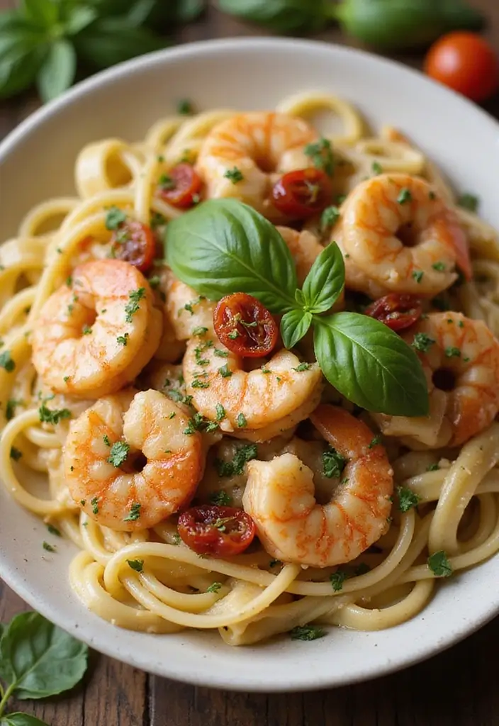 27 Chicken and Shrimp Recipes That Feel Fancy But Simple 4 27 Chicken and Shrimp Recipes That Feel Fancy But Simple - 3. Creamy Tuscan Chicken and Shrimp