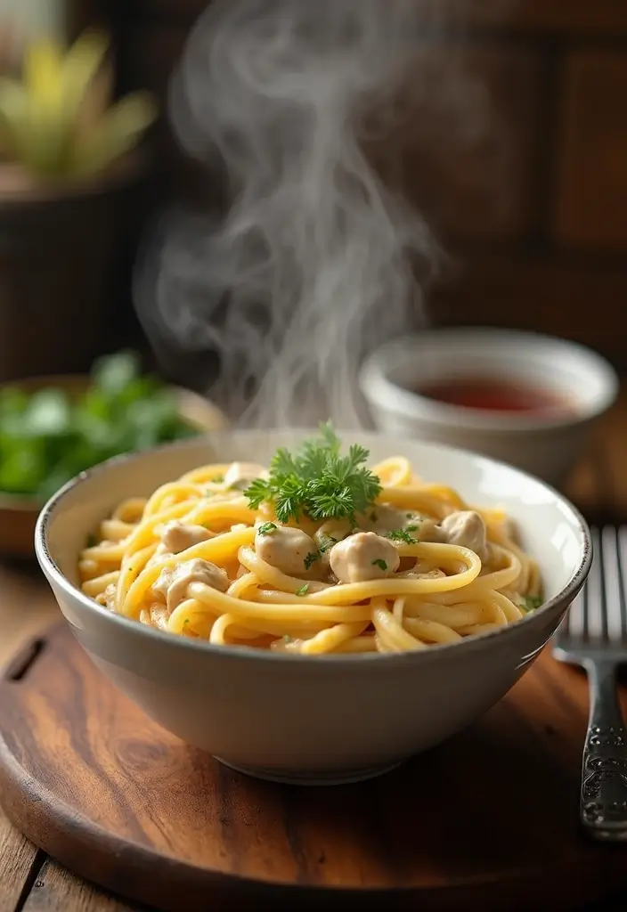 27 Creamy Chicken and Noodles Recipes That Are Cozy & Filling 2 27 Creamy Chicken and Noodles Recipes That Are Cozy & Filling - 1. Classic Creamy Chicken and Noodles