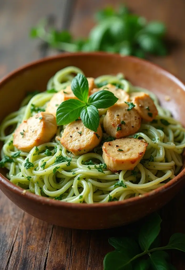 27 Creamy Chicken and Noodles Recipes That Are Cozy & Filling 9 27 Creamy Chicken and Noodles Recipes That Are Cozy & Filling - 8. Creamy Chicken and Spinach Noodles