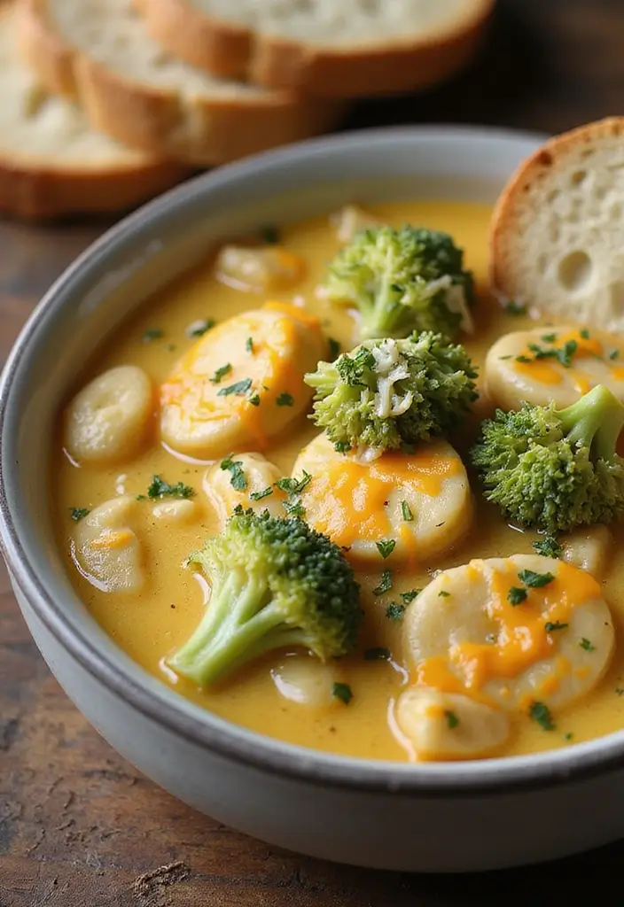 27 Easy Chicken Gnocchi Soup Recipes That Are Creamy & Delicious 22 27 Easy Chicken Gnocchi Soup Recipes That Are Creamy & Delicious - 21. Cheesy Broccoli Chicken Gnocchi Soup