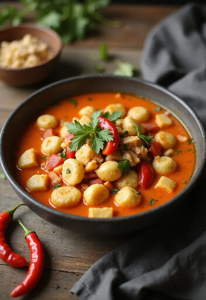 27 Easy Chicken Gnocchi Soup Recipes That Are Creamy & Delicious 6 27 Easy Chicken Gnocchi Soup Recipes That Are Creamy & Delicious - 5. Spicy Chicken Gnocchi Soup