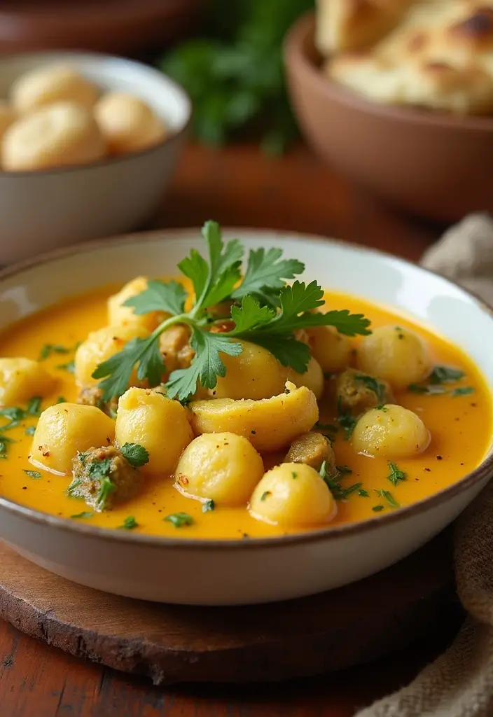 27 Easy Chicken Gnocchi Soup Recipes That Are Creamy & Delicious 7 27 Easy Chicken Gnocchi Soup Recipes That Are Creamy & Delicious - 6. Healthy Coconut Curry Chicken Gnocchi Soup