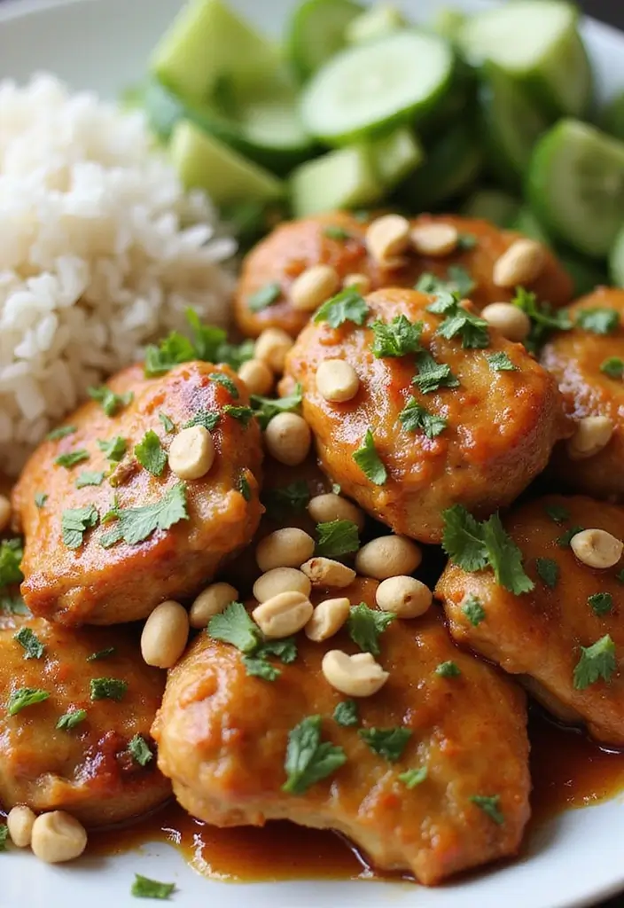 27 Grilled Chicken Thighs Bone In Recipes That Stay Tender 11 27 Grilled Chicken Thighs Bone In Recipes That Stay Tender - 10. Thai Peanut Grilled Chicken Thighs