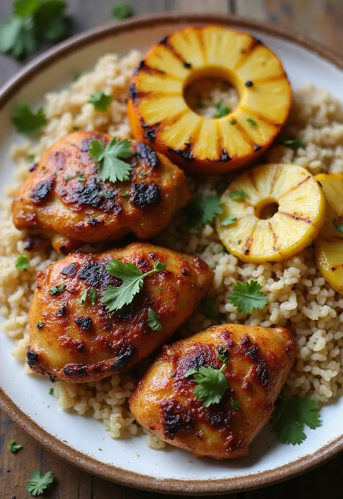 27 Grilled Chicken Thighs Bone In Recipes That Stay Tender 20 27 Grilled Chicken Thighs Bone In Recipes That Stay Tender - 19. Jerk Spiced Grilled Chicken Thighs