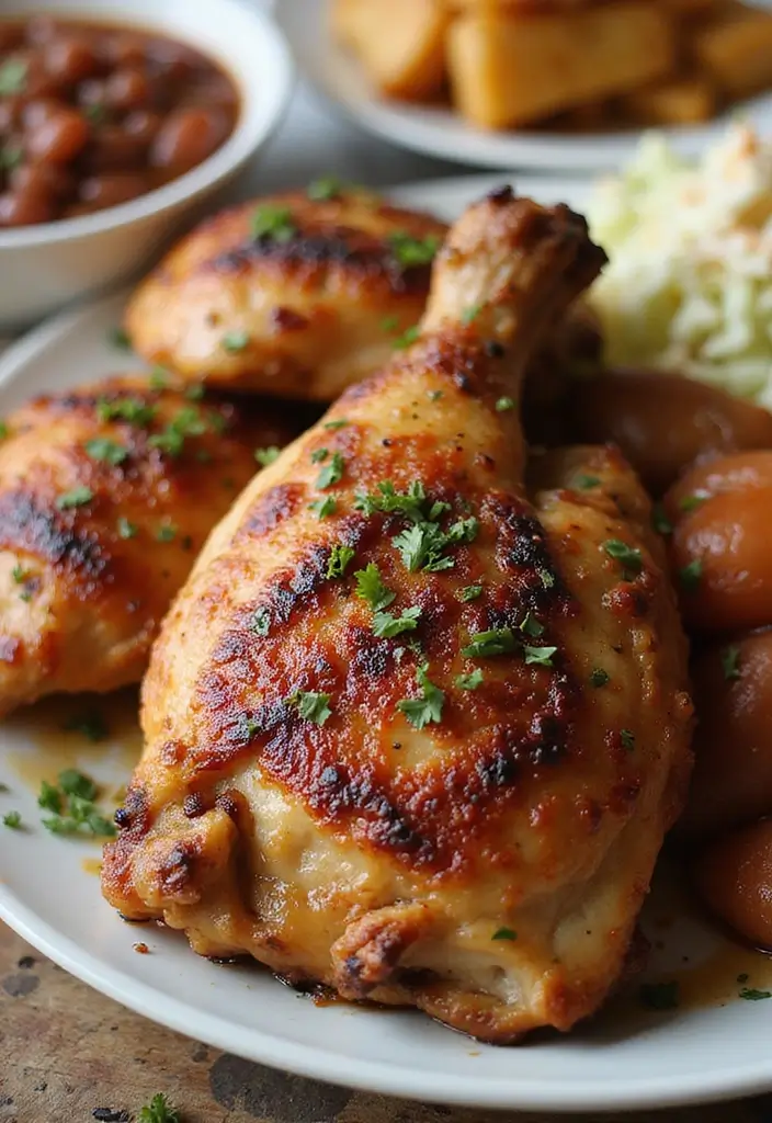 27 Grilled Chicken Thighs Bone In Recipes That Stay Tender 22 27 Grilled Chicken Thighs Bone In Recipes That Stay Tender - 21. Southern Style Grilled Chicken Thighs