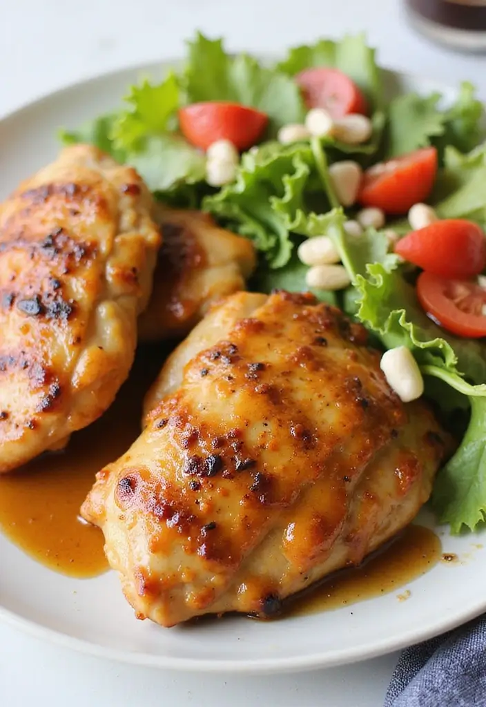 27 Grilled Chicken Thighs Bone In Recipes That Stay Tender 27 27 Grilled Chicken Thighs Bone In Recipes That Stay Tender - 26. Maple Mustard Grilled Chicken Thighs