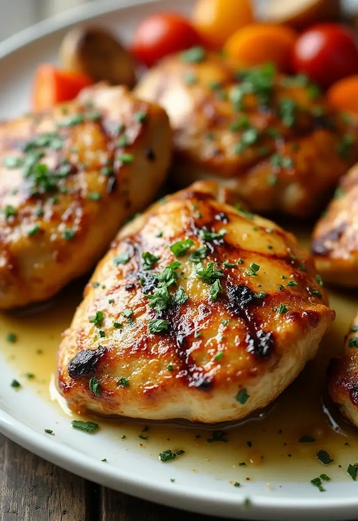 27 Grilled Chicken Thighs Bone In Recipes That Stay Tender 7 27 Grilled Chicken Thighs Bone In Recipes That Stay Tender - 6. Garlic Herb Butter Grilled Chicken Thighs