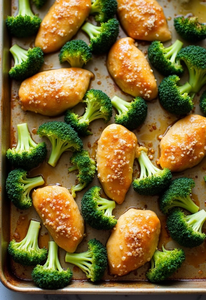 27 Sheet Pan Chicken and Broccoli Recipes That Are Healthy & Easy 18 27 Sheet Pan Chicken and Broccoli Recipes That Are Healthy & Easy - 17. Coconut Lime Chicken and Broccoli