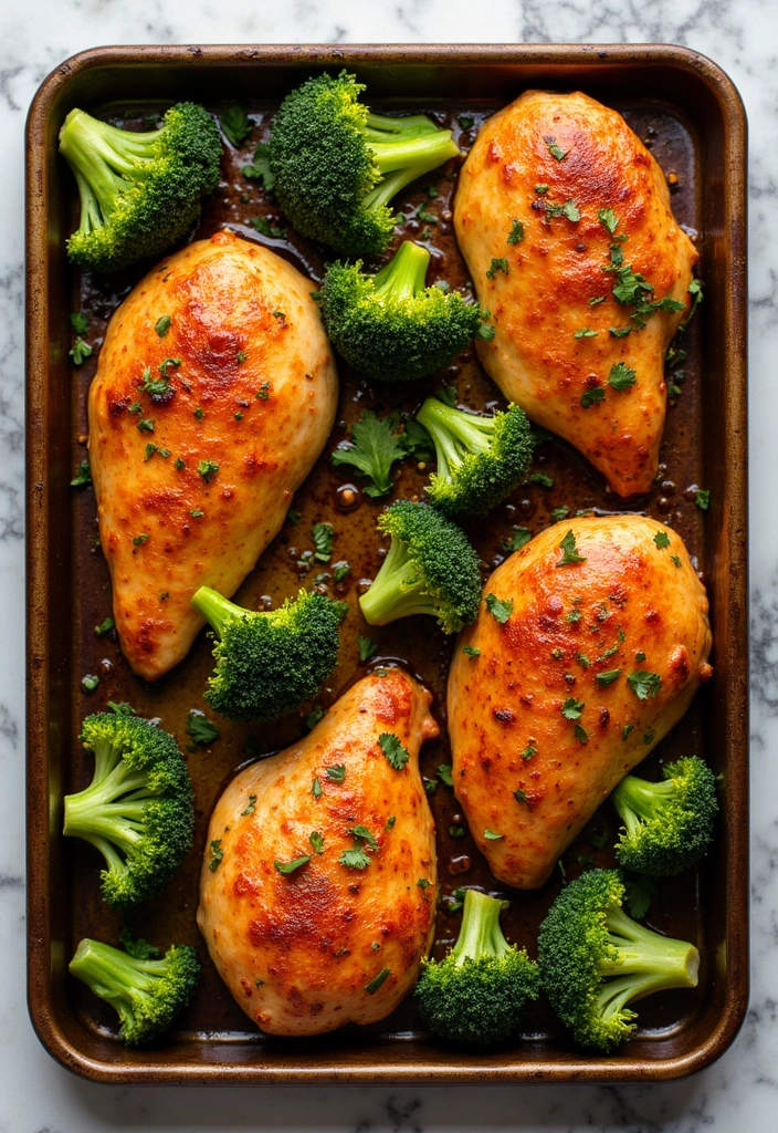 27 Sheet Pan Chicken and Broccoli Recipes That Are Healthy & Easy 21 27 Sheet Pan Chicken and Broccoli Recipes That Are Healthy & Easy - 20. Paprika Chicken and Broccoli
