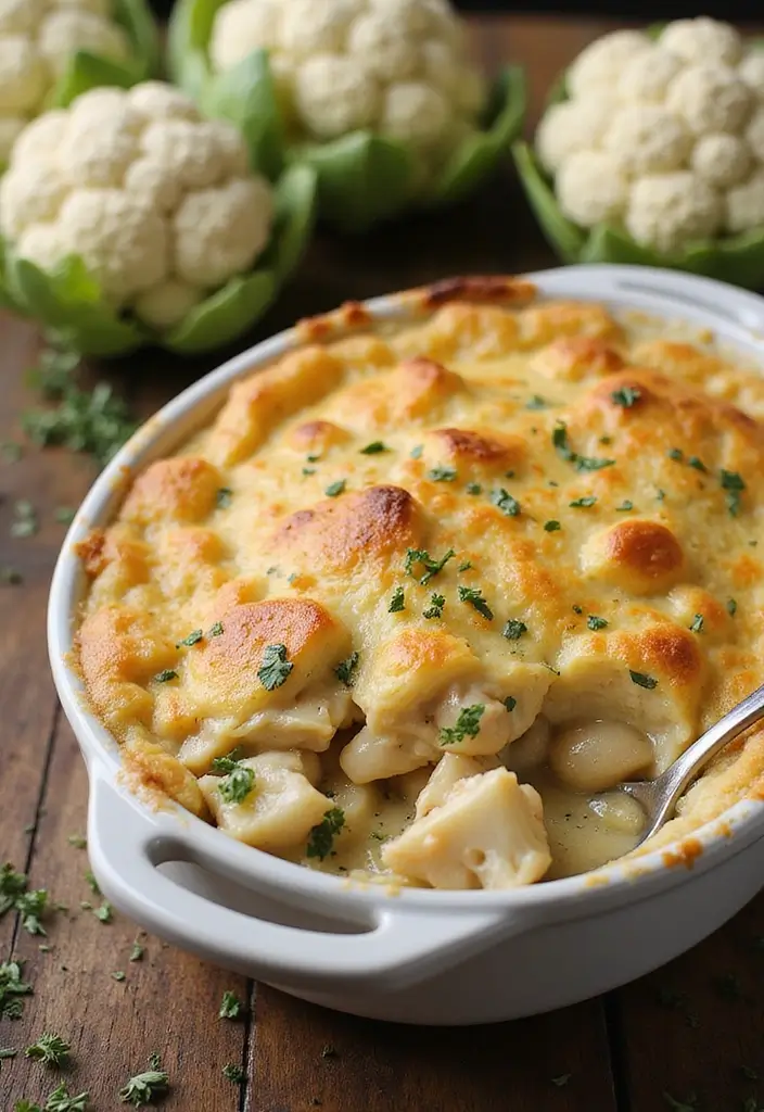 27 Weight Watchers Chicken Pot Pie Recipes That Are Light Comfort 23 27 Weight Watchers Chicken Pot Pie Recipes That Are Light Comfort - 22. Cauliflower Chicken Pot Pie