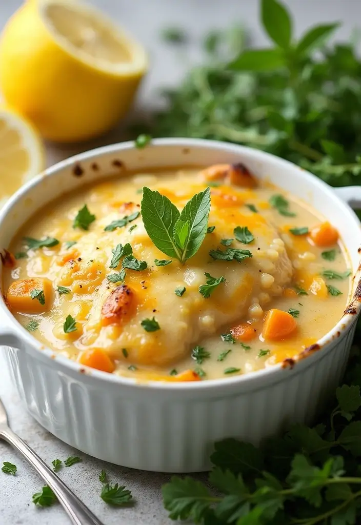 27 Weight Watchers Chicken Pot Pie Recipes That Are Light Comfort 10 27 Weight Watchers Chicken Pot Pie Recipes That Are Light Comfort - 9. Lemon Herb Chicken Pot Pie