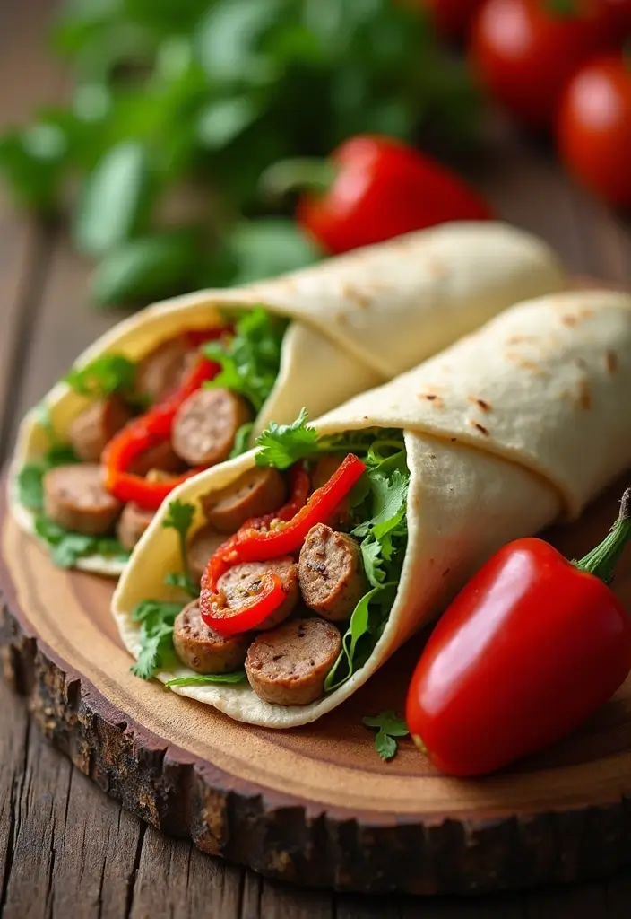 28 Chicken Caesar Salad Wrap Recipes That Are Perfect for Lunch - 15. Italian Chicken Caesar Wrap