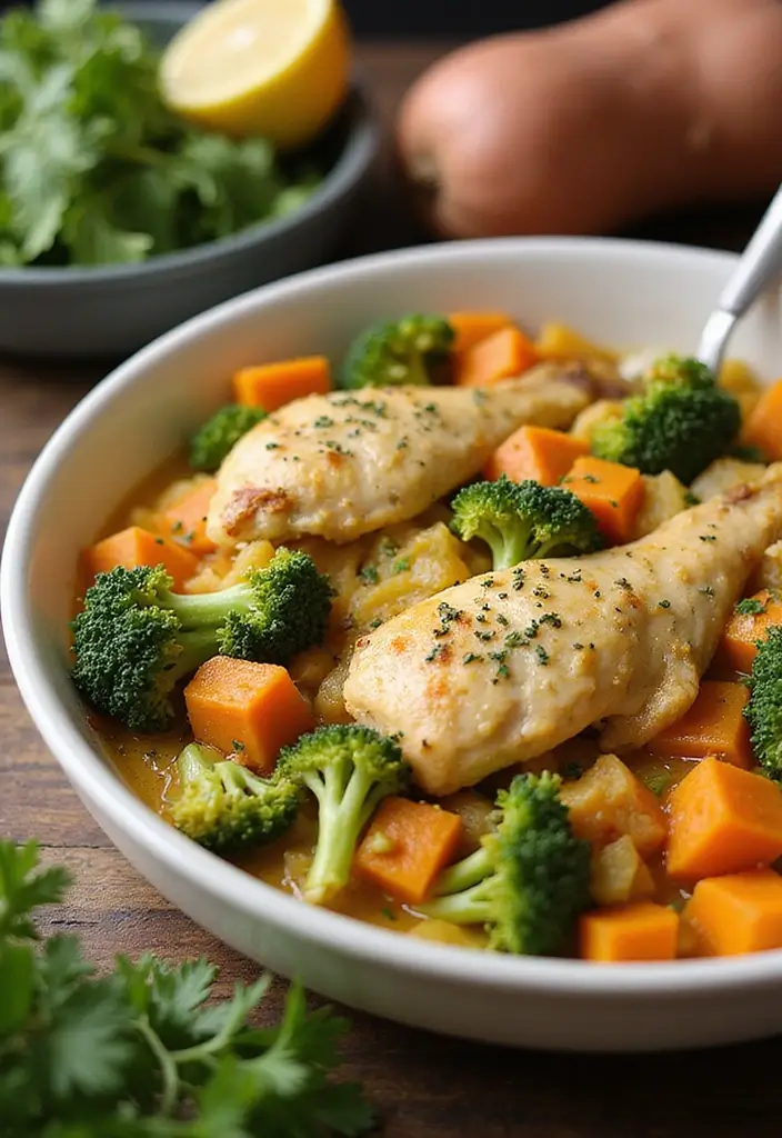 28 Chicken Cheddar Broccoli Casserole Recipes That Feel Cozy 13 28 Chicken Cheddar Broccoli Casserole Recipes That Feel Cozy - 12. Chicken Broccoli Casserole with Sweet Potatoes