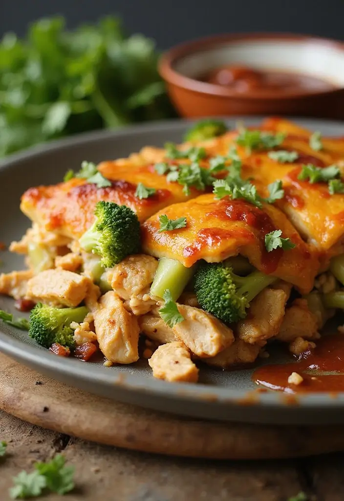 28 Chicken Cheddar Broccoli Casserole Recipes That Feel Cozy 17 28 Chicken Cheddar Broccoli Casserole Recipes That Feel Cozy - 16. BBQ Chicken Broccoli Casserole