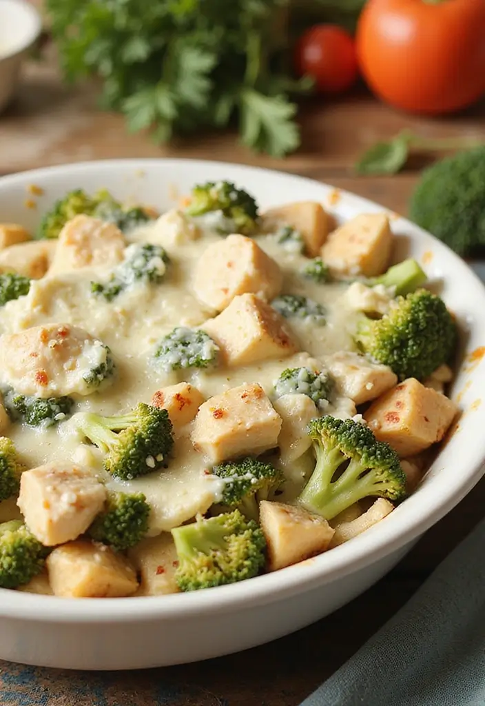 28 Chicken Cheddar Broccoli Casserole Recipes That Feel Cozy 20 28 Chicken Cheddar Broccoli Casserole Recipes That Feel Cozy - 19. Chicken Broccoli Casserole with Ricotta