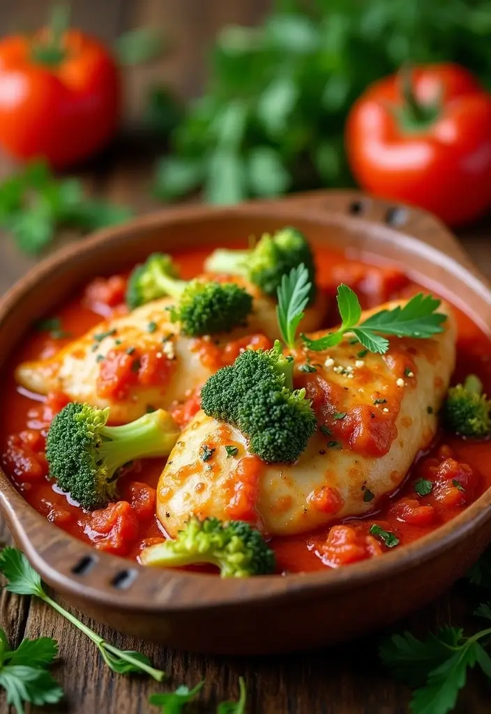 28 Chicken Cheddar Broccoli Casserole Recipes That Feel Cozy 28 28 Chicken Cheddar Broccoli Casserole Recipes That Feel Cozy - 27. Chicken Broccoli Casserole with Tomato Sauce