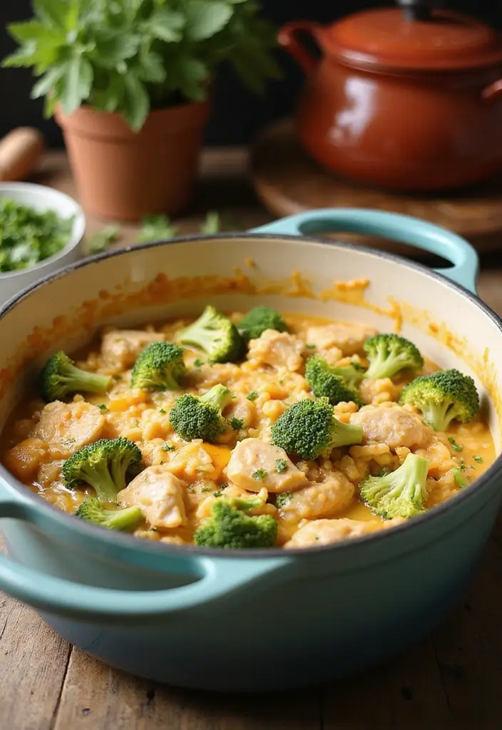 28 Chicken Cheddar Broccoli Casserole Recipes That Feel Cozy 4 28 Chicken Cheddar Broccoli Casserole Recipes That Feel Cozy - 3. One-Pot Chicken Cheddar Broccoli Casserole
