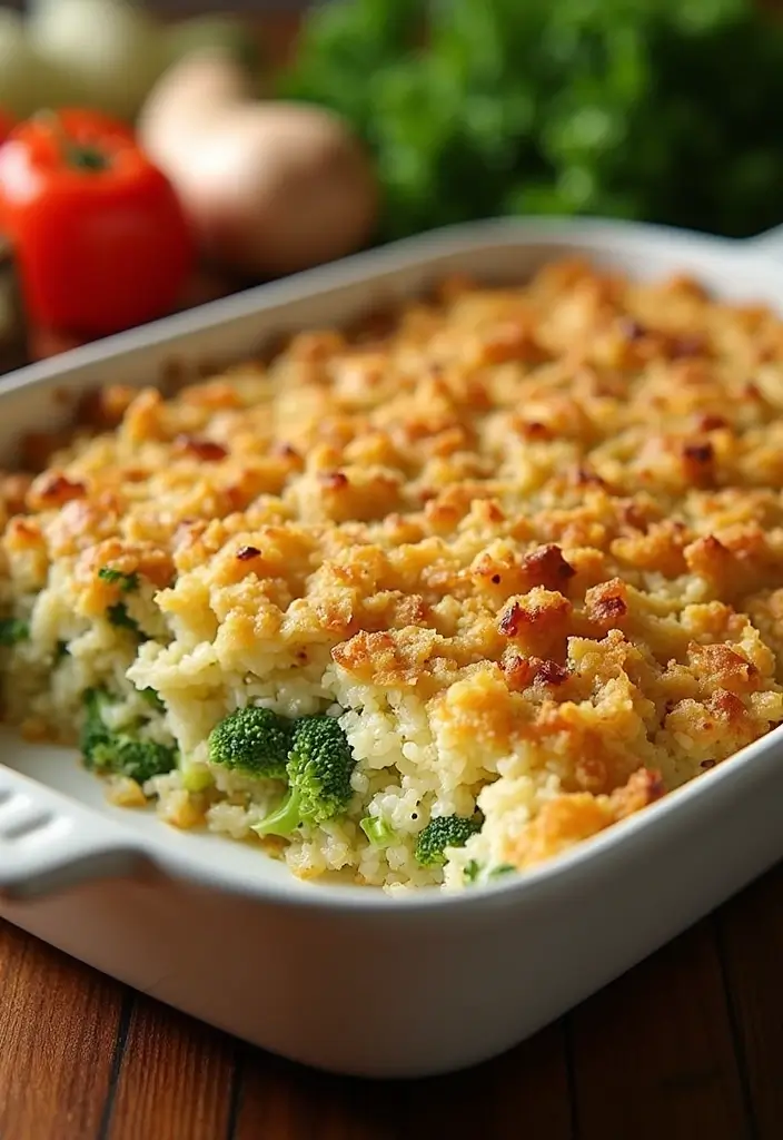 28 Chicken Cheddar Broccoli Casserole Recipes That Feel Cozy 10 28 Chicken Cheddar Broccoli Casserole Recipes That Feel Cozy - 9. Chicken Broccoli Rice Casserole with a Twist