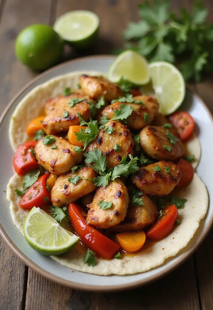 28 Chicken Fajitas Seasoning Recipe Mixes That Bring Tex-Mex Heat 6 28 Chicken Fajitas Seasoning Recipe Mixes That Bring Tex-Mex Heat - 5. Garlic Lime Fajita Seasoning