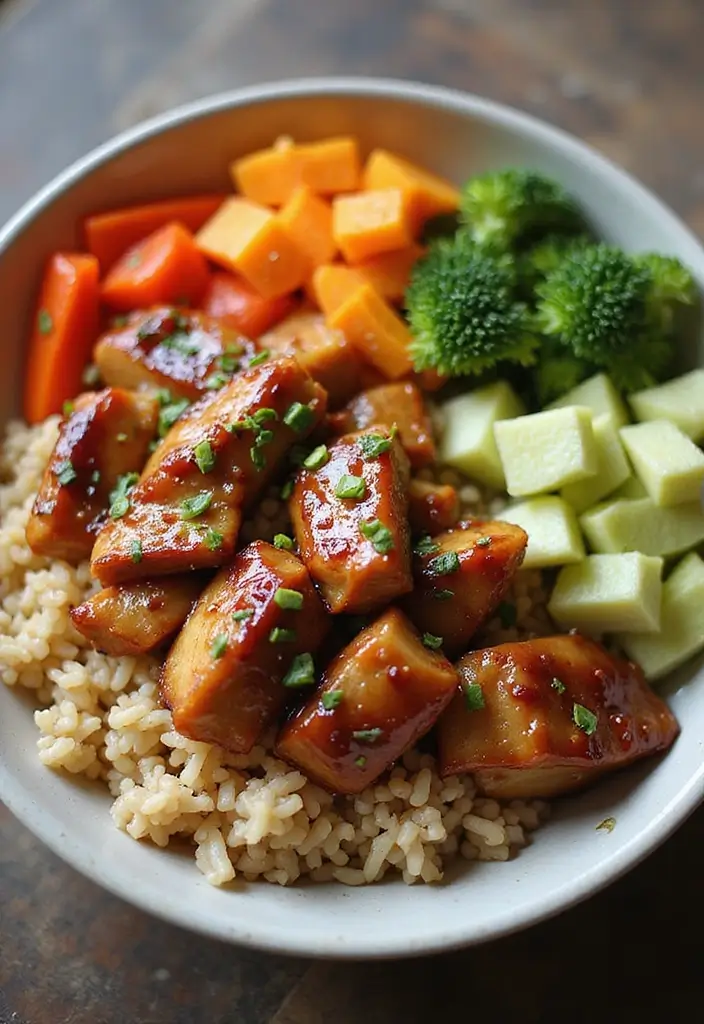28 Chicken and Rice Bowl Recipes That Are Meal Prep Friendly 10 28 Chicken and Rice Bowl Recipes That Are Meal Prep Friendly - 9. Teriyaki Chicken Rice Bowl