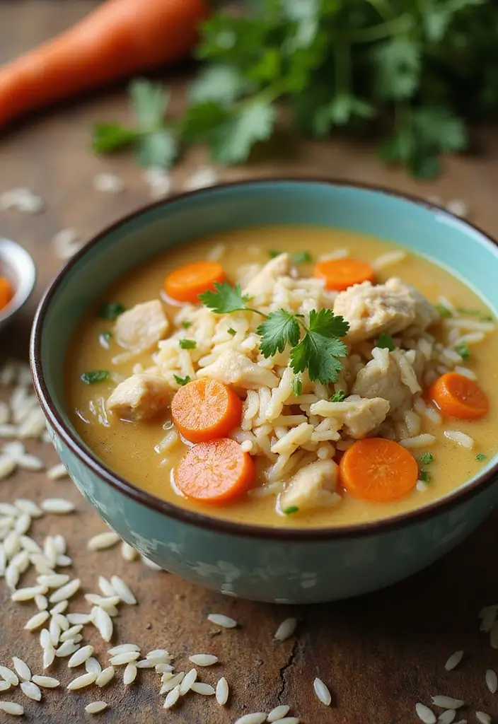 28 Easy Chicken Soup Recipes with 5 Ingredients That Save Time 29 28 Easy Chicken Soup Recipes with 5 Ingredients That Save Time - 28. Chicken and Rice Soup