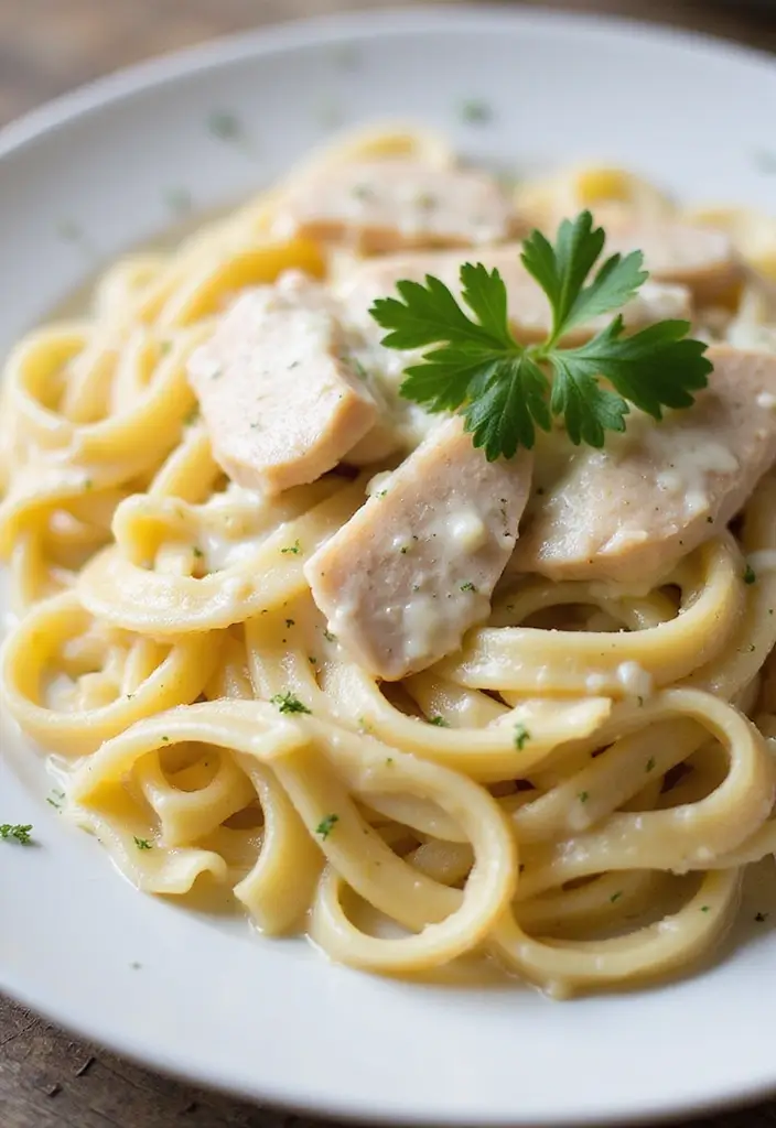 28 Healthy Canned Chicken Recipes That Are Easy & Protein-Rich 21 28 Healthy Canned Chicken Recipes That Are Easy & Protein-Rich - 20. Canned Chicken Fettuccine Alfredo