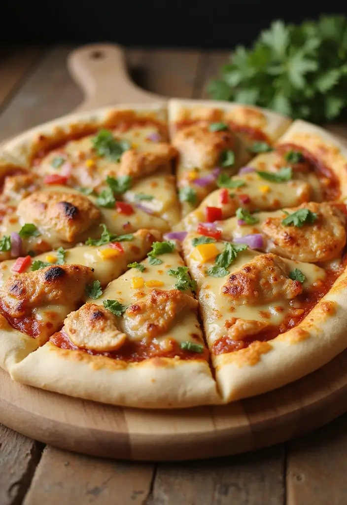 28 Healthy Canned Chicken Recipes That Are Easy & Protein-Rich 28 28 Healthy Canned Chicken Recipes That Are Easy & Protein-Rich - 27. Chicken Pizza