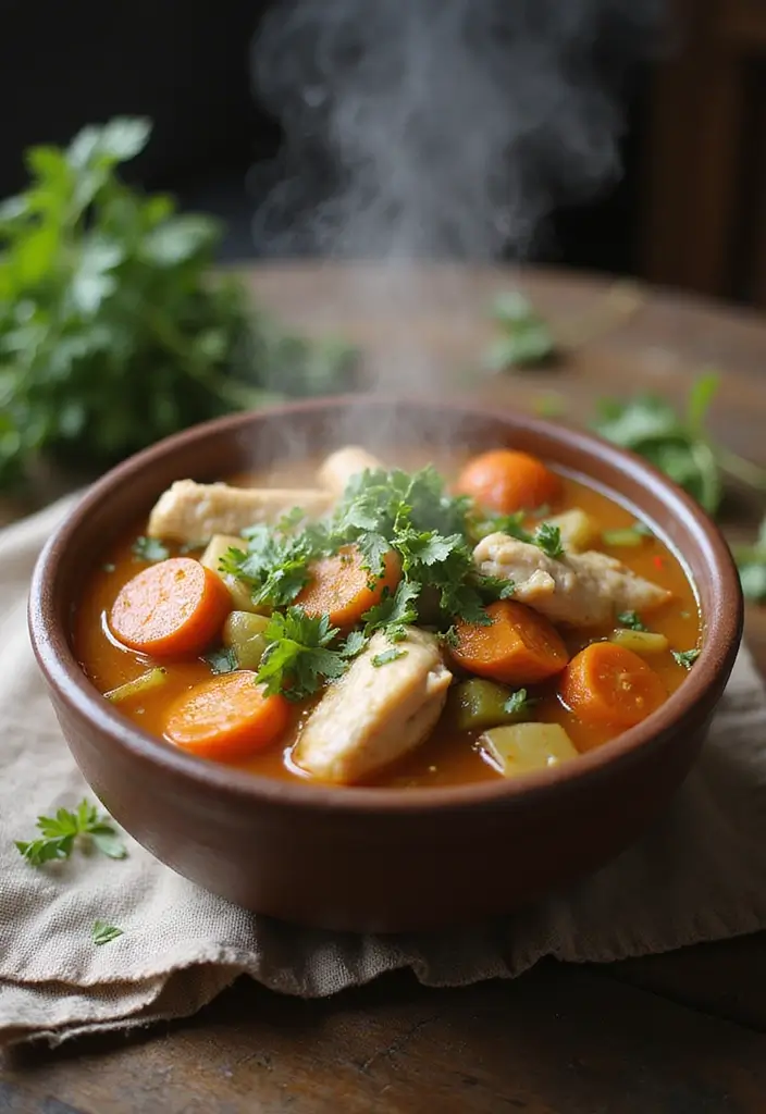 28 Healthy Canned Chicken Recipes That Are Easy & Protein-Rich 7 28 Healthy Canned Chicken Recipes That Are Easy & Protein-Rich - 6. Chicken and Vegetable Soup