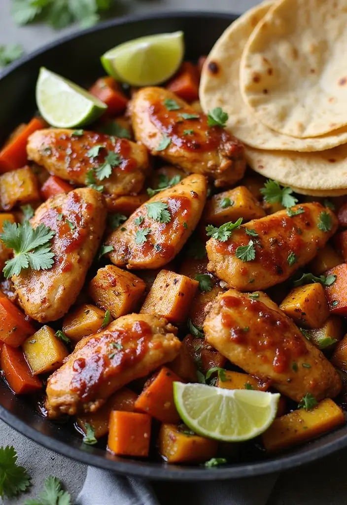 28 Honey Chipotle Chicken Crispers That Bring Sweet Heat 14 28 Honey Chipotle Chicken Crispers That Bring Sweet Heat - 13. Honey Chipotle Chicken Fajitas