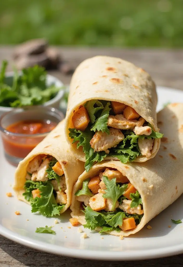 28 Honey Chipotle Chicken Crispers That Bring Sweet Heat 5 28 Honey Chipotle Chicken Crispers That Bring Sweet Heat - 4. Honey Chipotle Chicken Salad Wraps