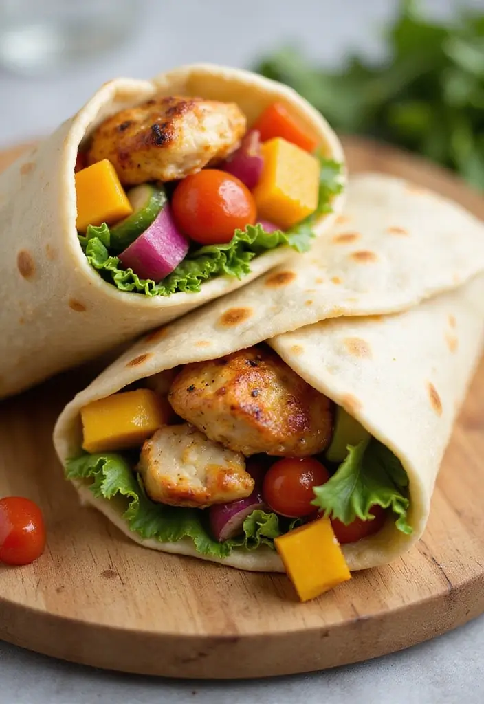 28 Honey Garlic Chicken Instant Pot Recipes That Cook Fast 17 28 Honey Garlic Chicken Instant Pot Recipes That Cook Fast - 16. Honey Garlic Chicken Wraps