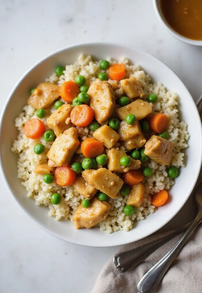 28 Honey Garlic Chicken Instant Pot Recipes That Cook Fast 5 28 Honey Garlic Chicken Instant Pot Recipes That Cook Fast - 4. Honey Garlic Chicken & Rice