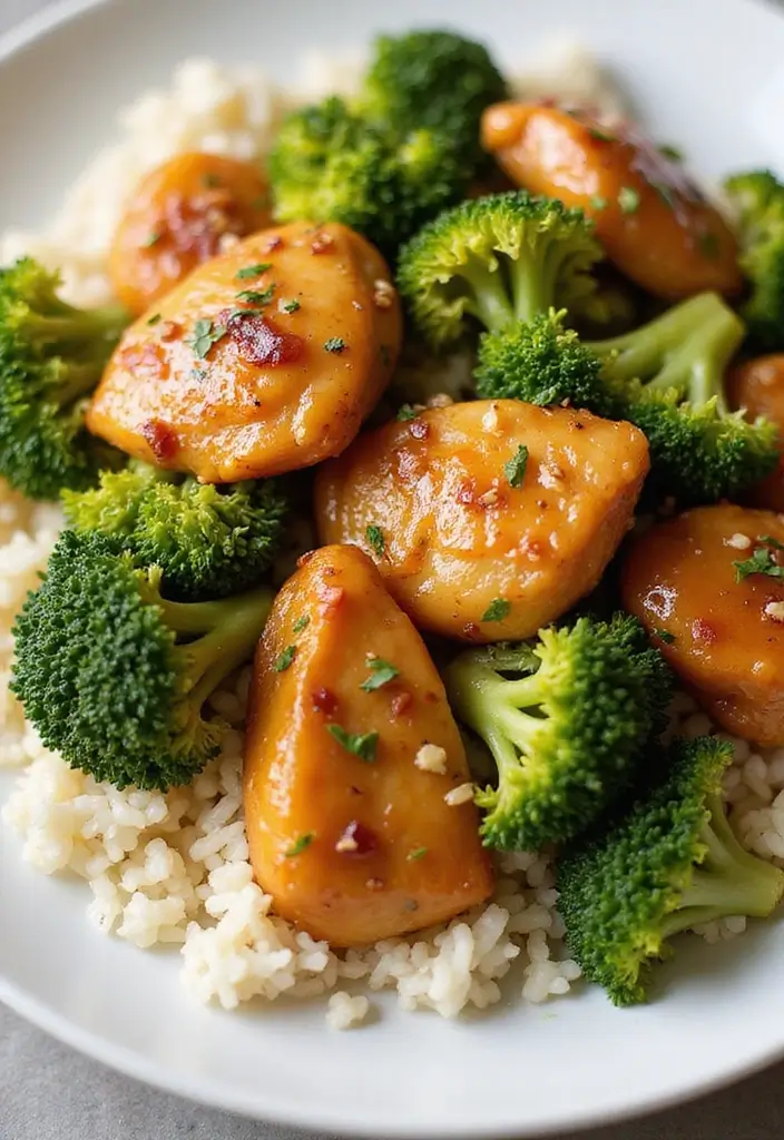 28 Honey Garlic Chicken Instant Pot Recipes That Cook Fast 8 28 Honey Garlic Chicken Instant Pot Recipes That Cook Fast - 7. Honey Garlic Chicken with Broccoli