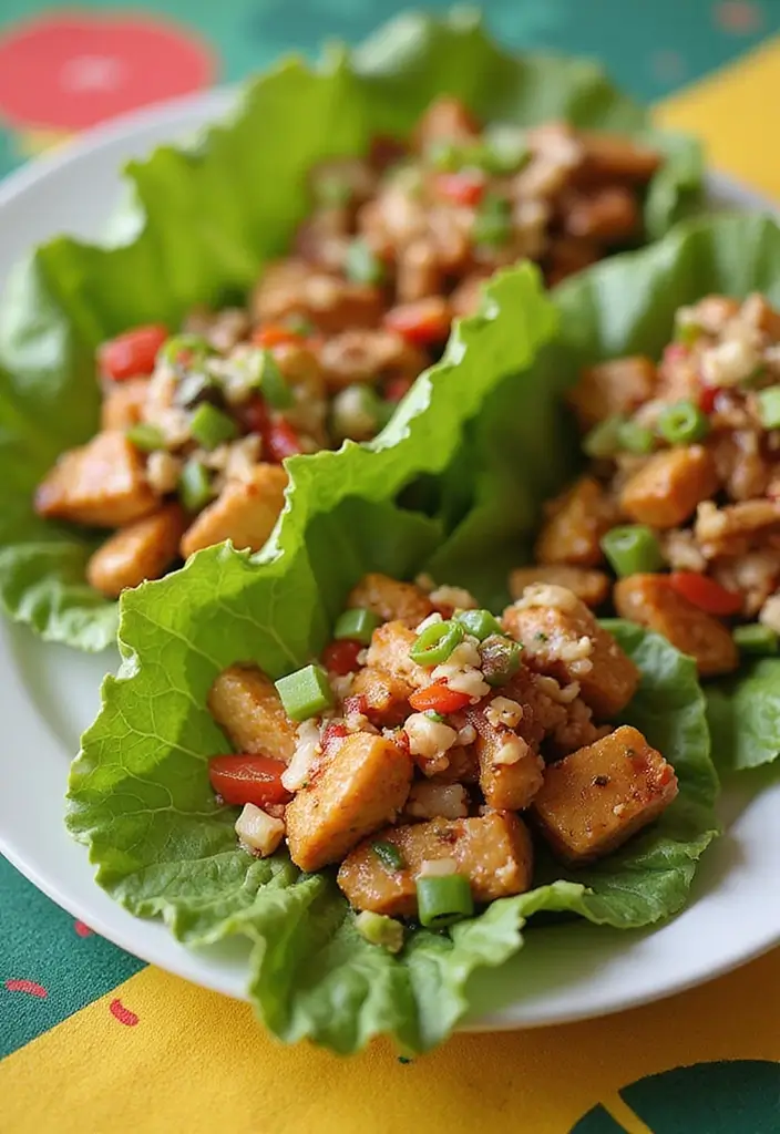 28 Huli Huli Chicken Crockpot Recipes That Bring Hawaiian Flavor 12 28 Huli Huli Chicken Crockpot Recipes That Bring Hawaiian Flavor - 11. Huli Huli Chicken Lettuce Wraps