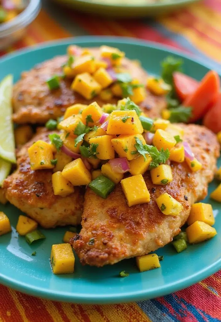 28 Huli Huli Chicken Crockpot Recipes That Bring Hawaiian Flavor 29 28 Huli Huli Chicken Crockpot Recipes That Bring Hawaiian Flavor - 28. Huli Huli Chicken with Mango Salsa