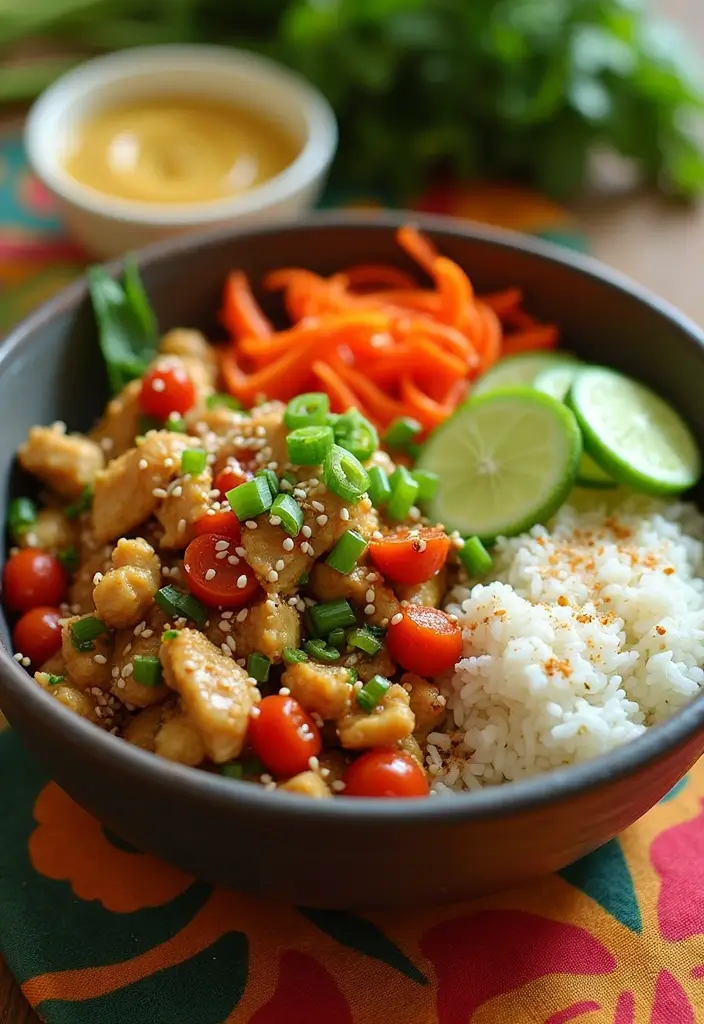 28 Huli Huli Chicken Crockpot Recipes That Bring Hawaiian Flavor 8 28 Huli Huli Chicken Crockpot Recipes That Bring Hawaiian Flavor - 7. Huli Huli Chicken Bowls