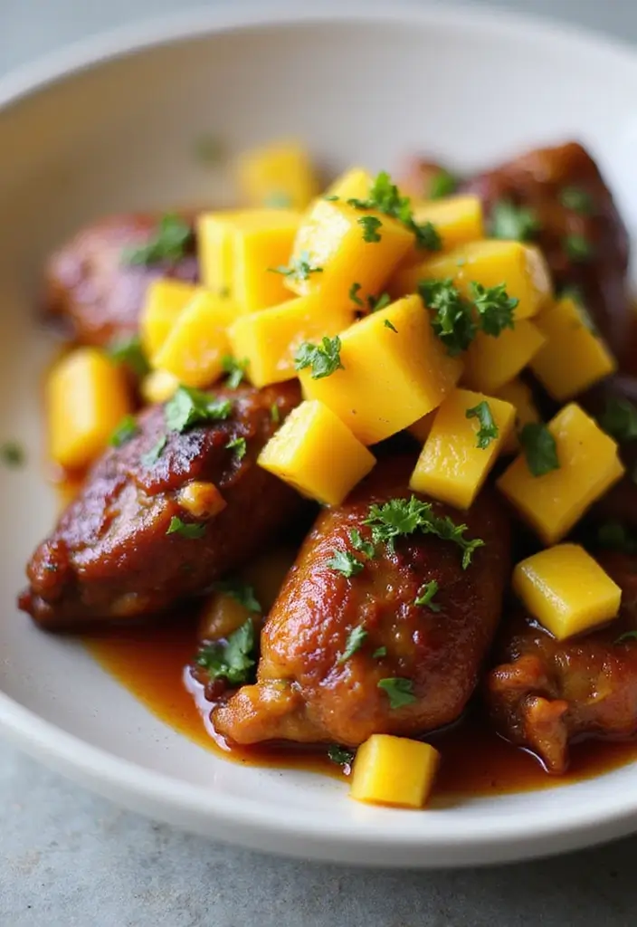 28 Peri Peri Chicken Livers Recipes That Are Spicy & Authentic 12 28 Peri Peri Chicken Livers Recipes That Are Spicy & Authentic - 11. Peri Peri Chicken Livers with Mango Salsa