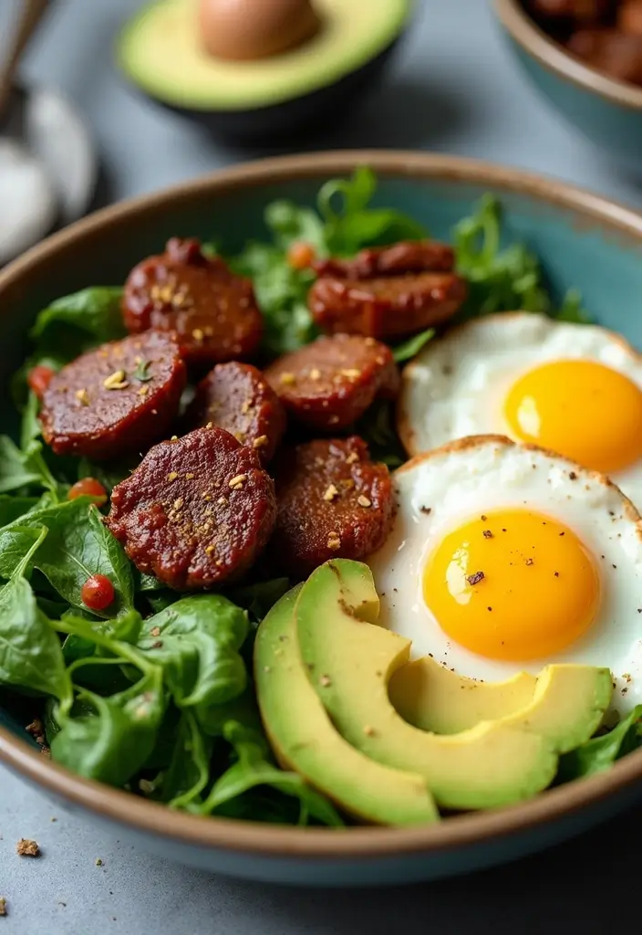 28 Peri Peri Chicken Livers Recipes That Are Spicy & Authentic 14 28 Peri Peri Chicken Livers Recipes That Are Spicy & Authentic - 13. Peri Peri Chicken Livers and Egg Breakfast Bowl