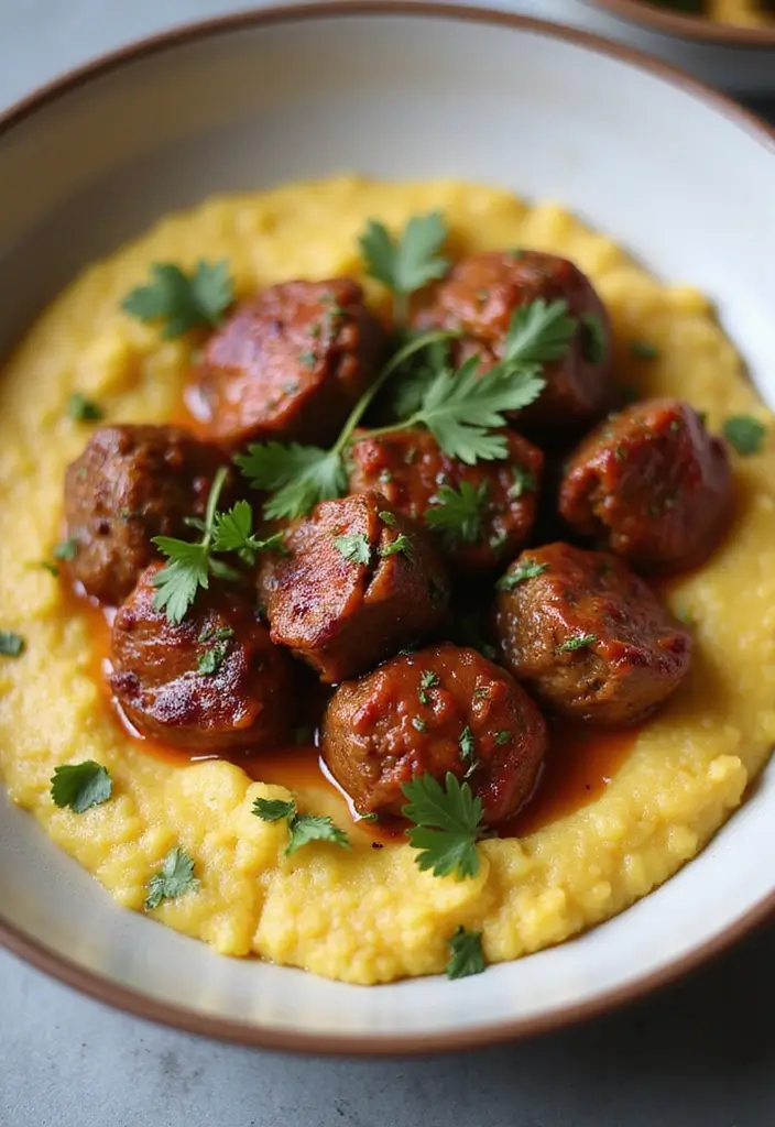 28 Peri Peri Chicken Livers Recipes That Are Spicy & Authentic 21 28 Peri Peri Chicken Livers Recipes That Are Spicy & Authentic - 20. Spicy Peri Peri Chicken Livers with Polenta