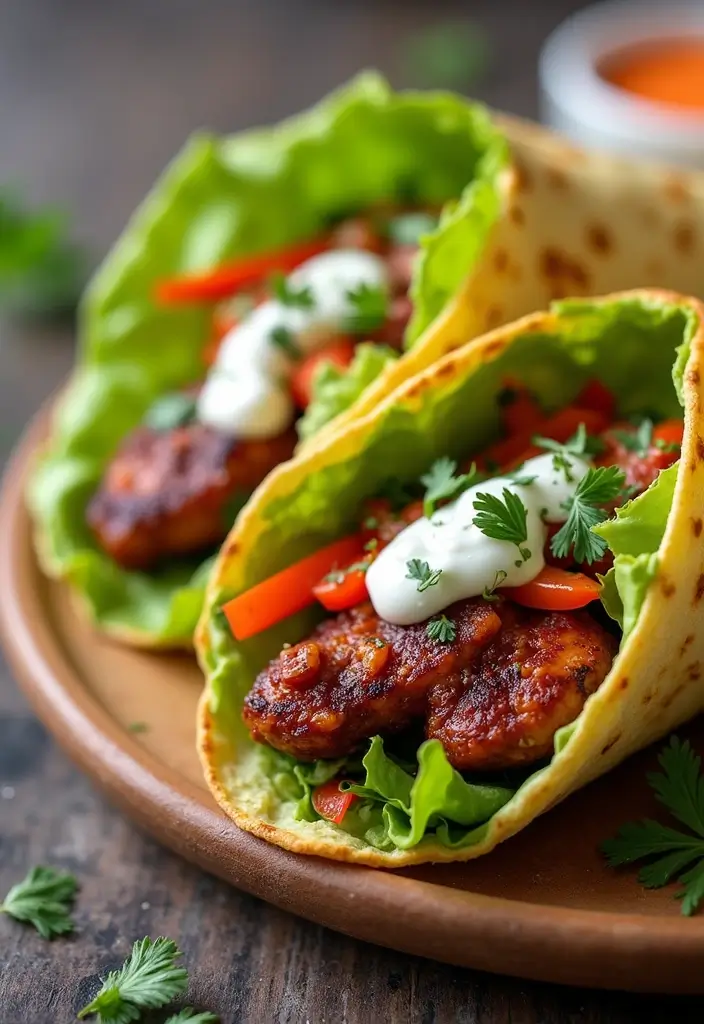 28 Peri Peri Chicken Livers Recipes That Are Spicy & Authentic 26 28 Peri Peri Chicken Livers Recipes That Are Spicy & Authentic - 25. Spicy Peri Peri Chicken Livers & Tzatziki Wraps