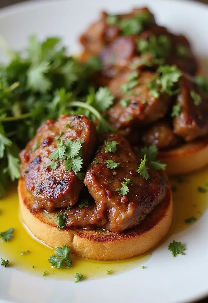 28 Peri Peri Chicken Livers Recipes That Are Spicy & Authentic 4 28 Peri Peri Chicken Livers Recipes That Are Spicy & Authentic - 3. Peri Peri Chicken Livers on Toast
