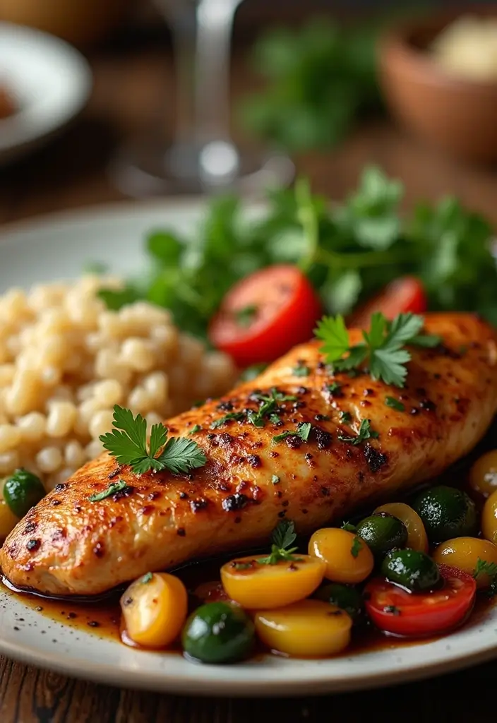 28 Sautéed Chicken Breast Recipes That Are Simple and Savory 21 28 Sautéed Chicken Breast Recipes That Are Simple and Savory - 20. Balsamic Chicken with Veggies