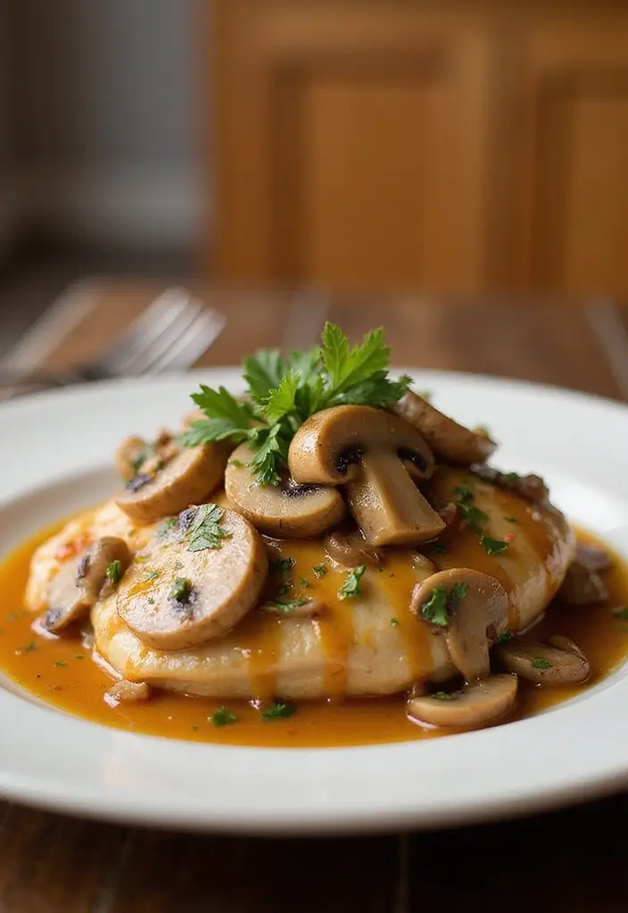 28 Sautéed Chicken Breast Recipes That Are Simple and Savory 8 28 Sautéed Chicken Breast Recipes That Are Simple and Savory - 7. Creamy Mushroom Chicken